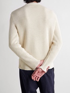 Barena - Ribbed Linen and Cotton-Blend Sweater - Neutrals