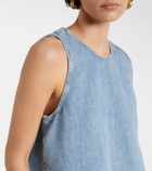 7 For All Mankind Kansas denim top