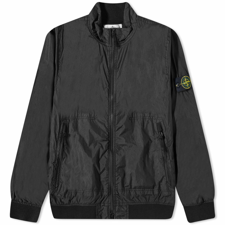 Photo: Stone Island Men's Crinkle Reps Jacket in Black