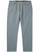 Stone Island - Straight-Leg Logo-Appliquéd Cotton-Ripstop Trousers - Gray