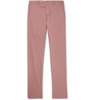 Zanella - Noah Slim-Fit Garment-Dyed Cotton-Blend Chinos - Pink