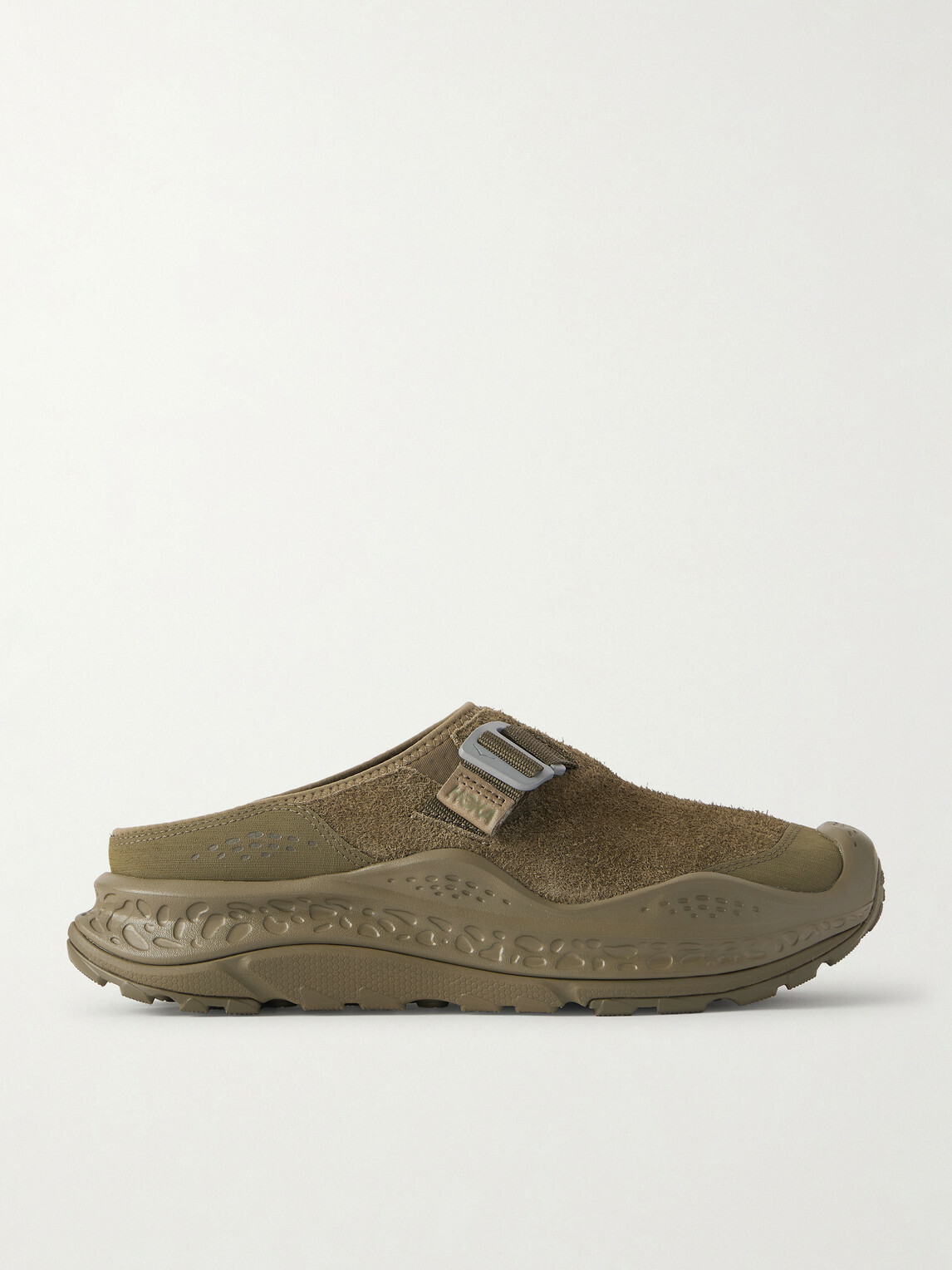 Hoka - Ora Primo EXT Rubber-Trimmed Suede Slip-On Sneakers - Green