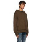 Rhude Brown Laze Hoodie