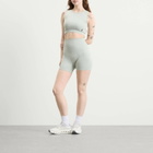 ON Women's Studio Knit Crop Top in Mineral Heather