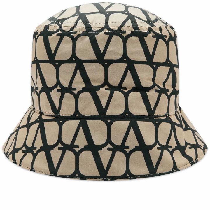 Photo: Valentino Men's Icon Bucket Hat in Beige/Nero