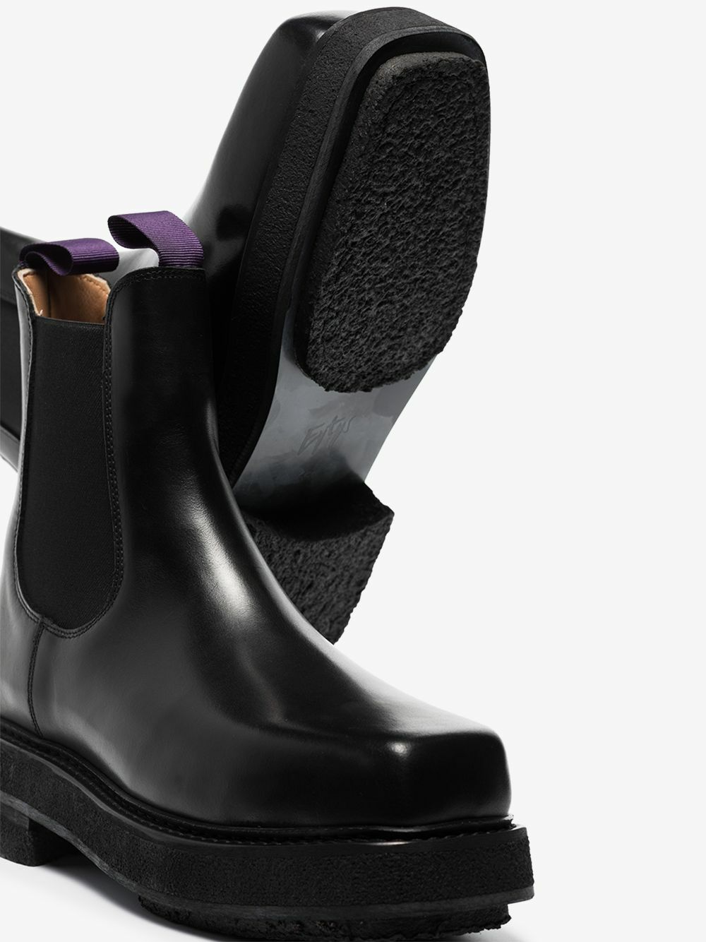eytys black ortega chelsea boots