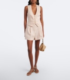 Zimmermann Clash linen shorts