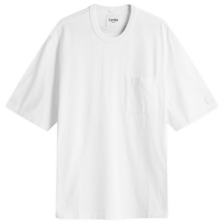 Photo: Corridor Men's Garment Dye T-Shirt in White