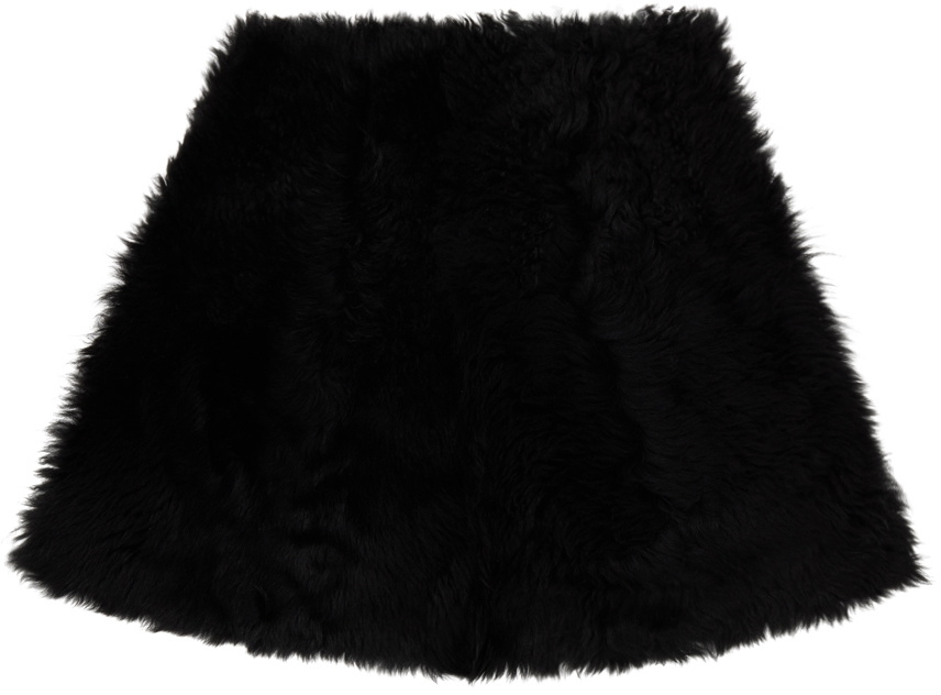 SAPIO Black Nº 61 Leather Scarf