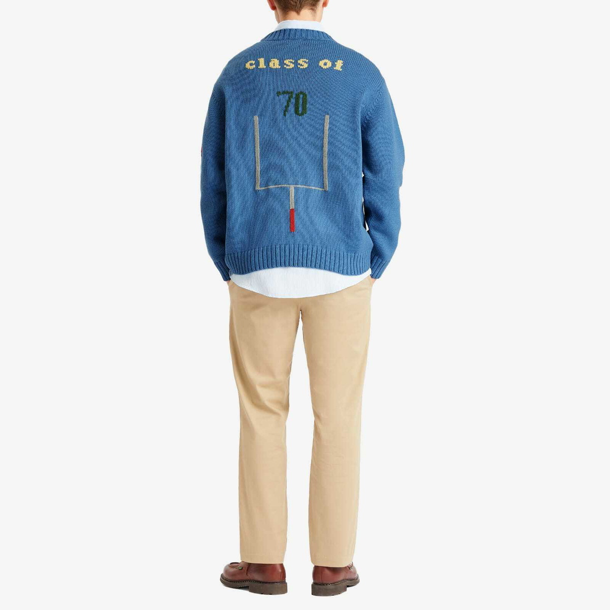 パーカー・フーディ BODE Men Sweater MRKT011 000 GREEN Men's Knitwear – BODE