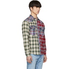 Isabel Marant Red Patchwork Billy Shirt