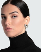 Amina Muaddi Womens Earrings in Silver