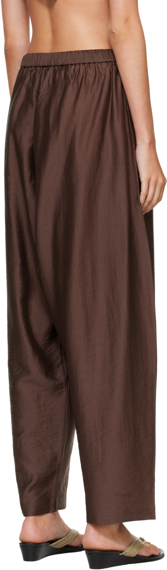 Cordera Brown Maxi Trousers