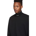 Vetements Black Collar Turtleneck