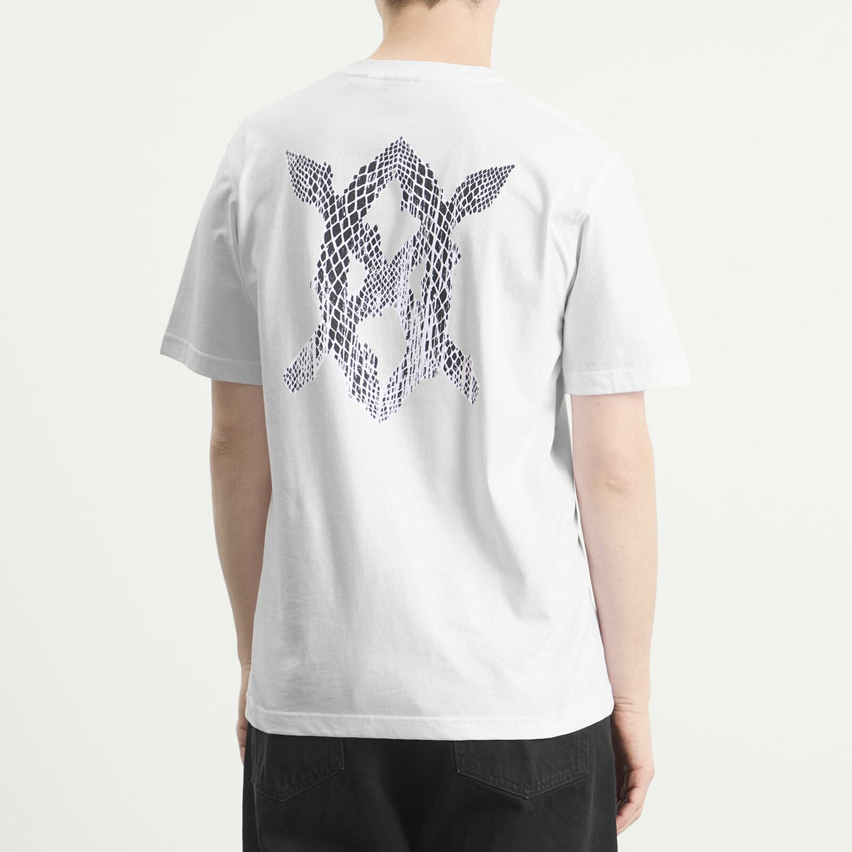 Daily Paper Men's Snake Shield T-Shirt in White