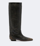 Paris Texas Bettina leather knee-high boots