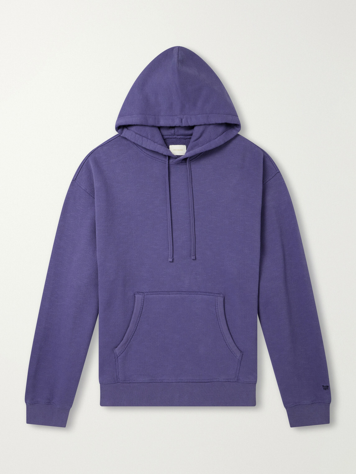 Aimé Leon Dore - Marina Cotton-Jersey Hoodie - Blue