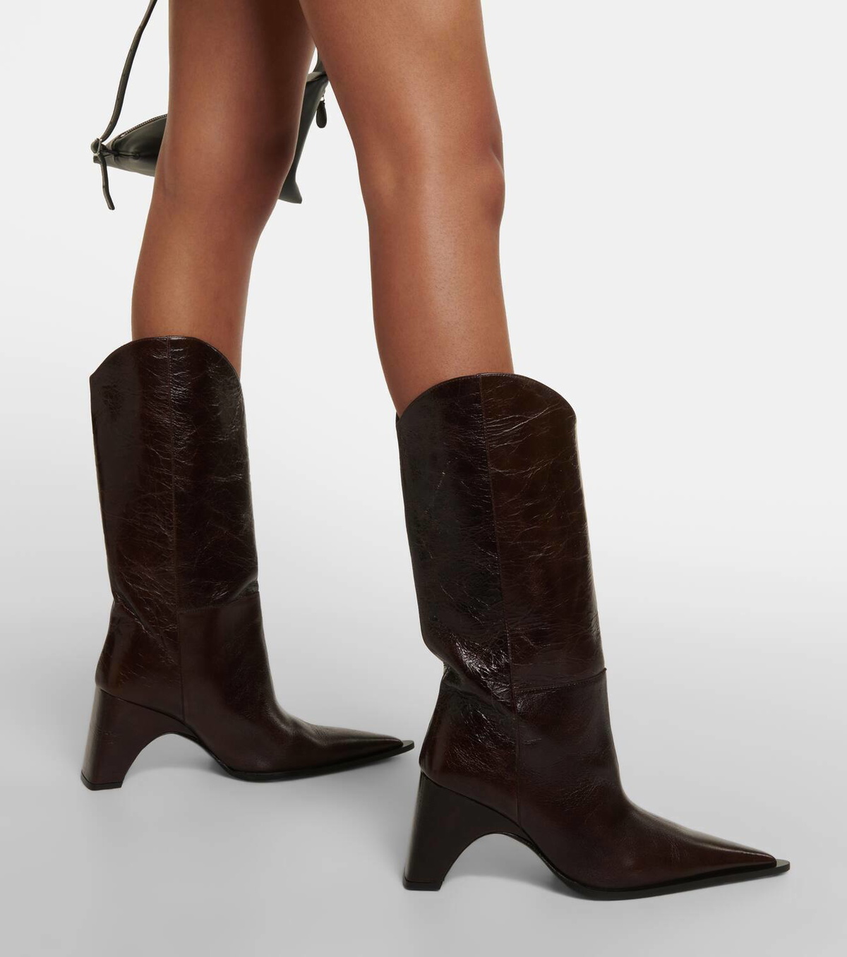 Coperni Bridge leather ankle boots Coperni