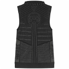 Aries Women's Base Layer Vest in Black/Grey
