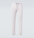 Allude Wool and cashmere sweatpants