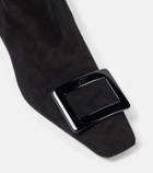 Roger Vivier Belle Vivier 45 suede over-the-knee boots