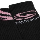 P.A.M. Men's Logo Socks in Black 