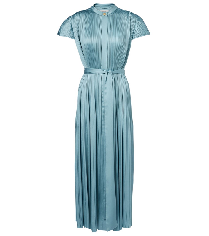 Photo: Joseph Phare plissé satin midi dress