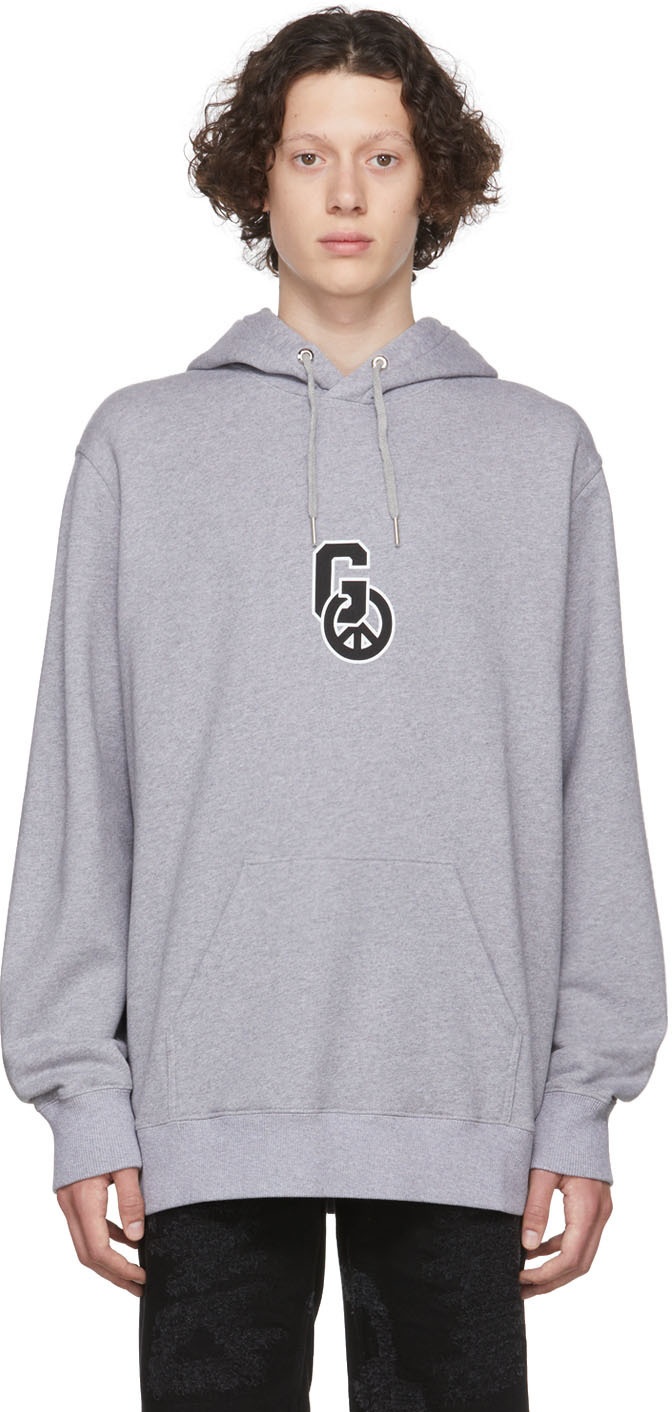 Givenchy Gray Cotton Hoodie Givenchy
