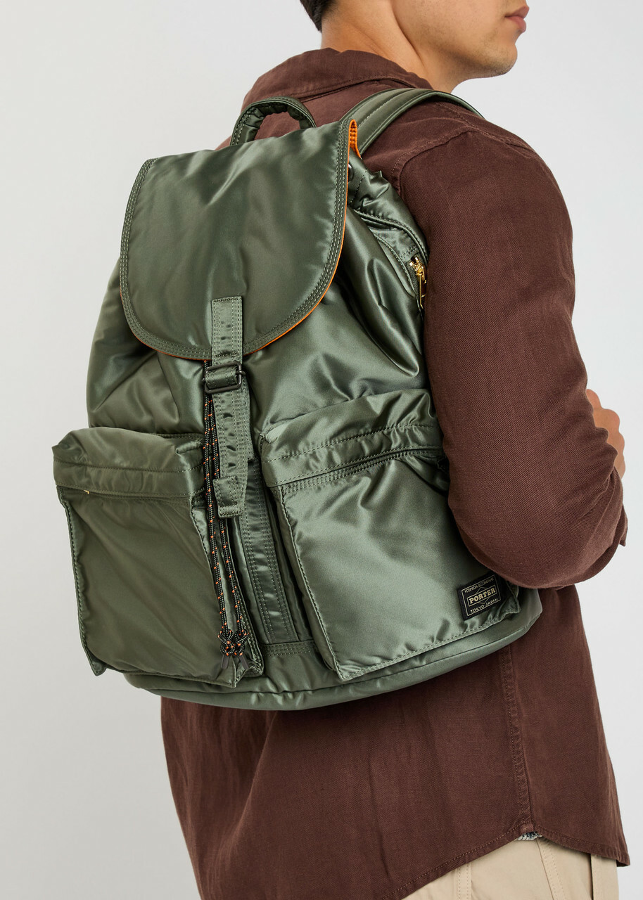 Porter Tanker Nylon Backpack - Green - One Size