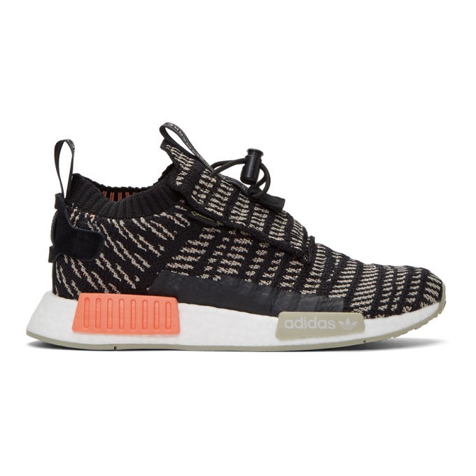 Photo: adidas Originals Black and Beige NMD-TS1 PK GTX Sneakers