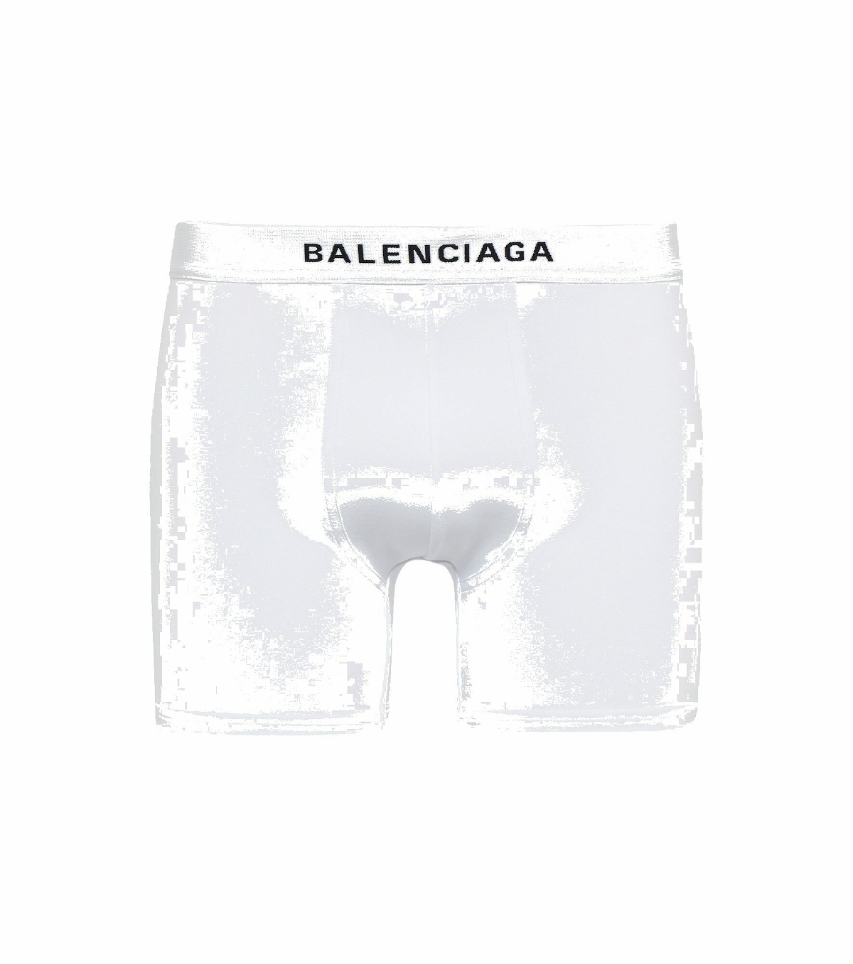 Buy Balenciaga men black cotton boxer shorts for £194 online on