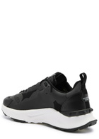 Valentino True Act Printed Canvas Sneakers Black And White
