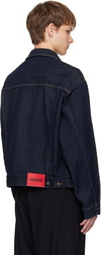 Hugo Navy Regular-Fit Denim Jacket
