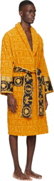 Versace Yellow 'I Heart Baroque' Bathrobe
