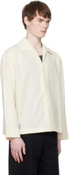 Entire Studios Off-White LS Pajama Shirt