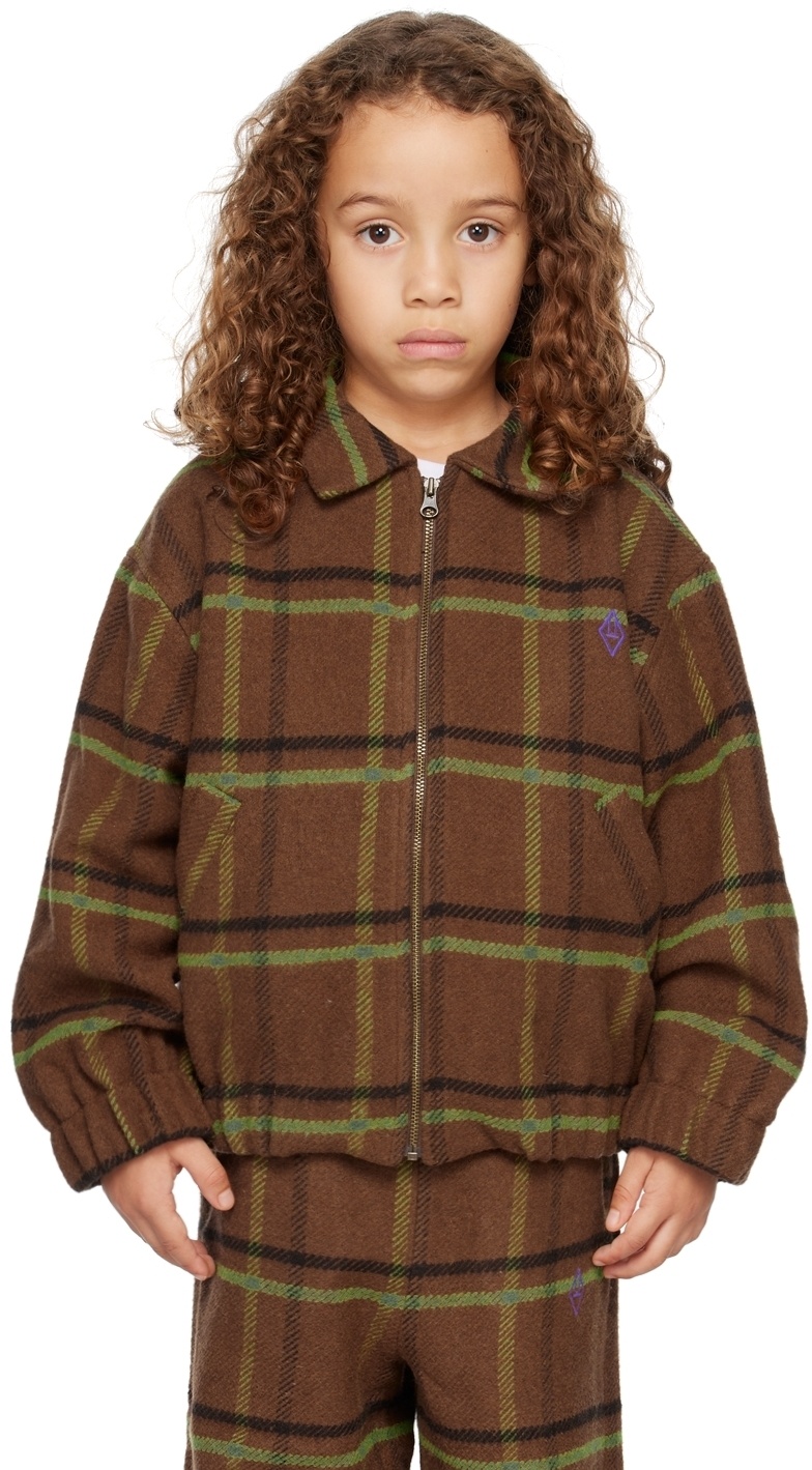 The Animals Observatory Kids Brown Falcon Jacket