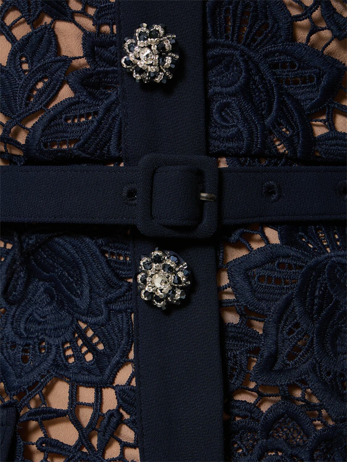 SELF-PORTRAIT - Lace Midi Dress