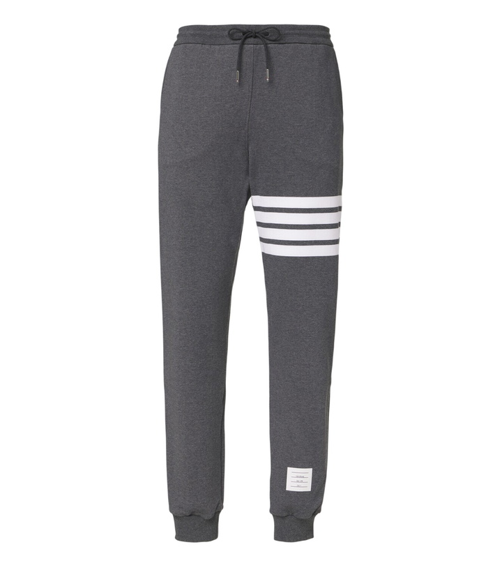 Photo: Thom Browne 4-Bar cotton jersey sweatpants