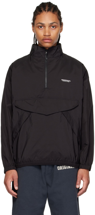 Photo: Neighborhood Black Polyester Jacket