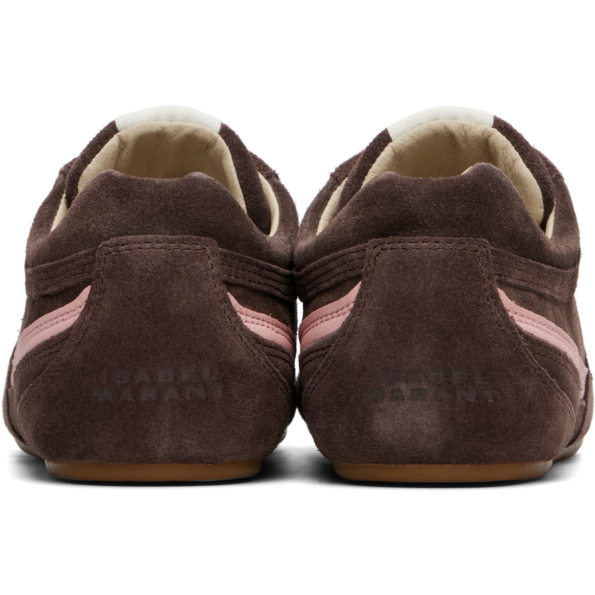 Isabel Marant Brown Senny Low Sneakers