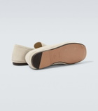 Lemaire Outdoor suede slip-on shoes