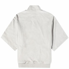 Adidas Men's Basketball Velour Half Zip in Cloud White