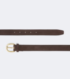 George Cleverley Suede belt