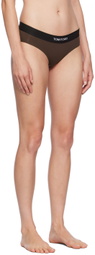 TOM FORD Brown Modal Signature Boy Short Briefs