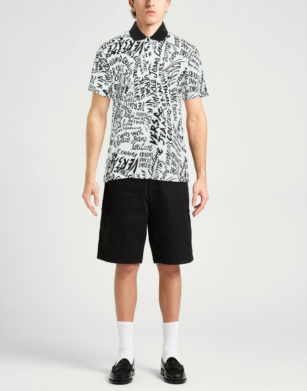 Versace Jeans Couture Mens Polo shirt in White