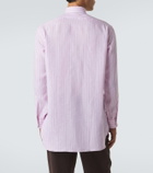 Charvet Striped linen shirt