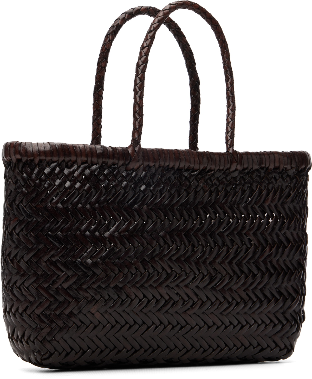 Dragon Diffusion Brown Mini Flat Gora Bag