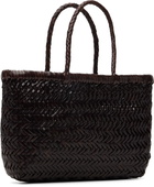 Dragon Diffusion Brown Mini Flat Gora Bag