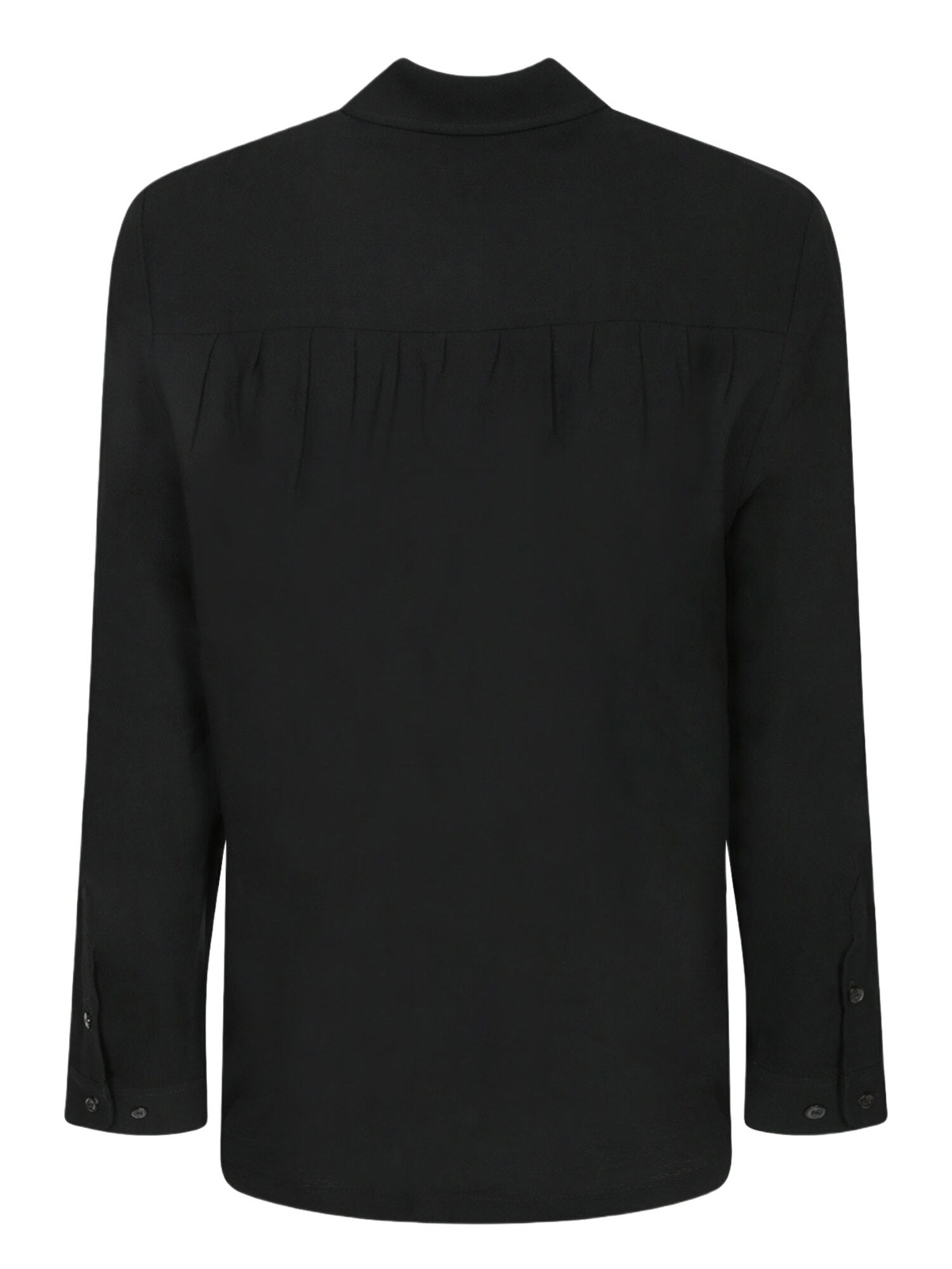 Séfr Sefr Black Crepe Shirt