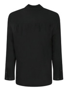 Séfr Sefr Black Crepe Shirt